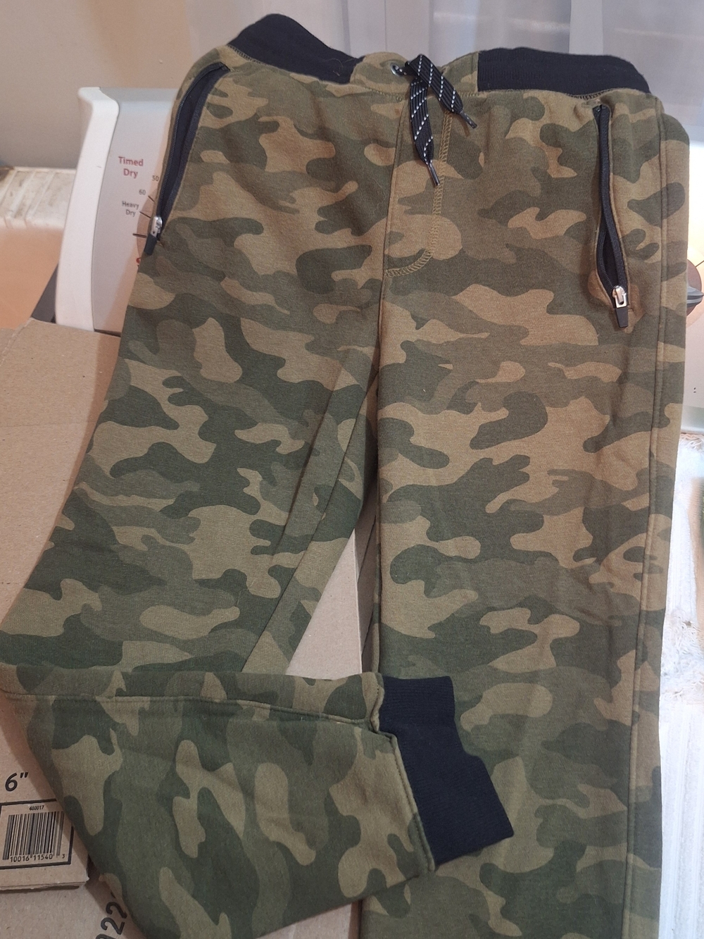 Old Navy Kids Camo Joggers - Olive Green
